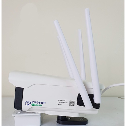 Camera IP wifi ngoài trời Yoosee QC-04 (168-20) 4 Râu 2.0 MP 10 led trợ sáng 10 led hồng ngoại - hỗ trợ xoay tuỳ chỉnh