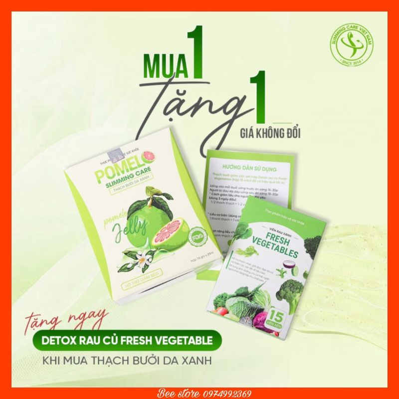 THẠCH BƯỞI DA XANH POMEL SLIMMING CARE