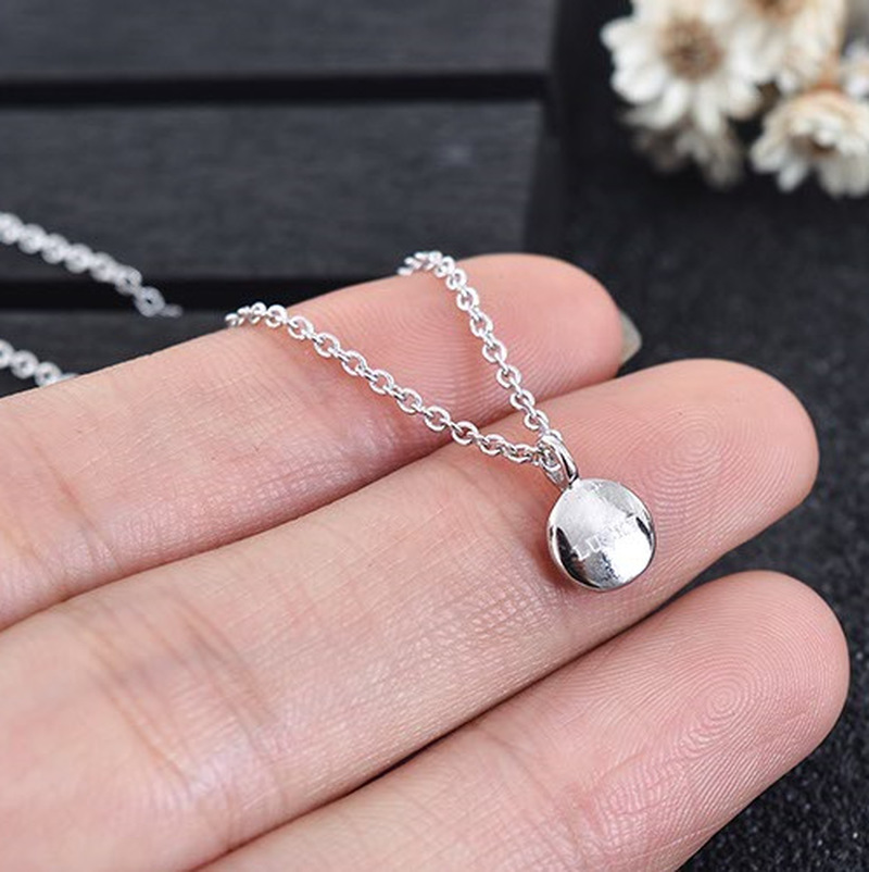 Dây chuyền MANYUE mặt chữ may mắn phong cách thời trang Hàn Quốc 2020 cho nữ