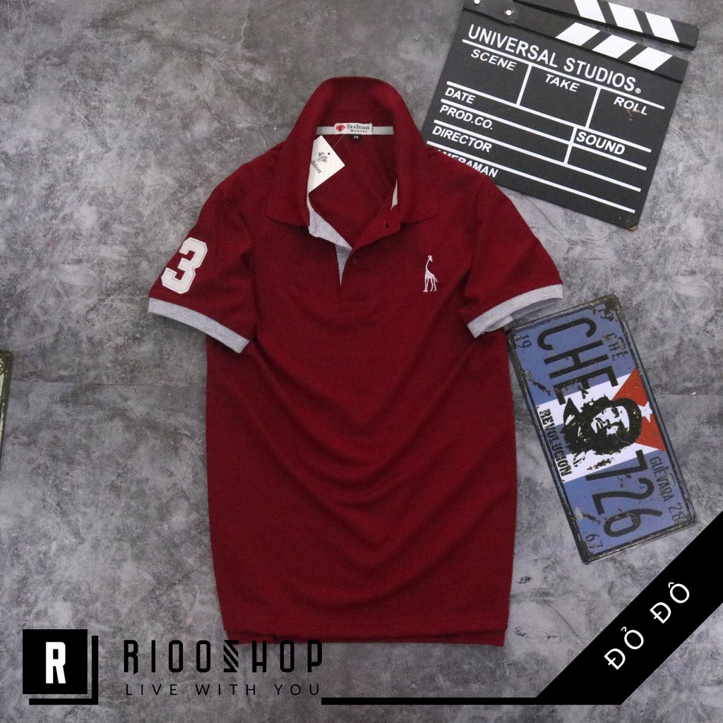 Áo thun nam có cổ hươu cao cấp cực đẹp RSP027 | BigBuy360 - bigbuy360.vn