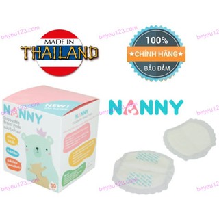 Hộp 30 Miếng lót thấm sữa mẹ dùng 1 lần Nanny