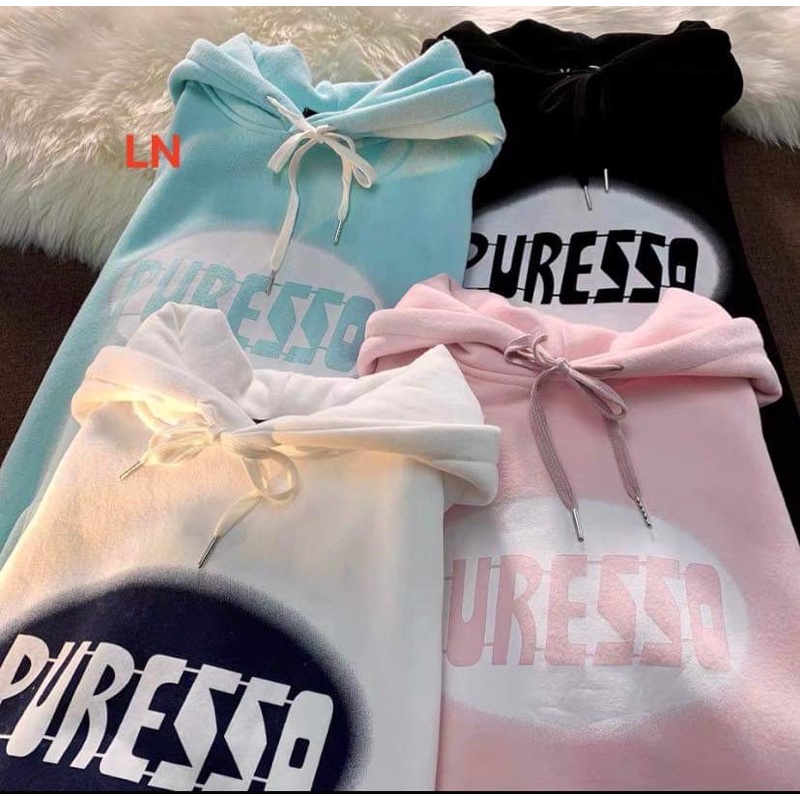 Áo hoodie vòng tròn PURSSE LN11