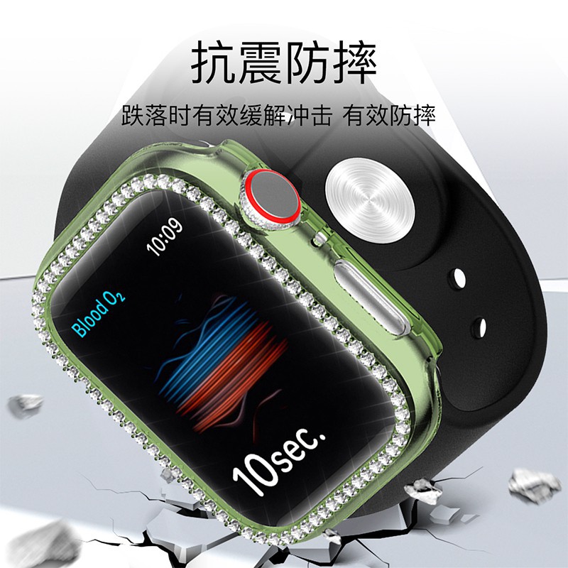 Miếng Dán Bảo Vệ Màn Hình Đồng Hồ Kích Thước 40mm 42mm 44mm Cho Apple Watch Series 5 4 3 2