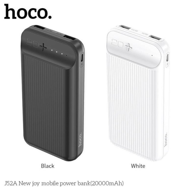 Sạc dự phòng 10000 20000mah pin dự phòng Hoco J52 chính hãng