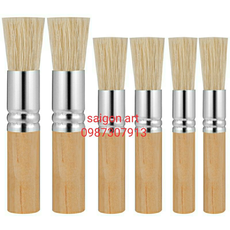 BỘ 3 CỌ ĐẦU TRÒN STENCIL MONT MARTE