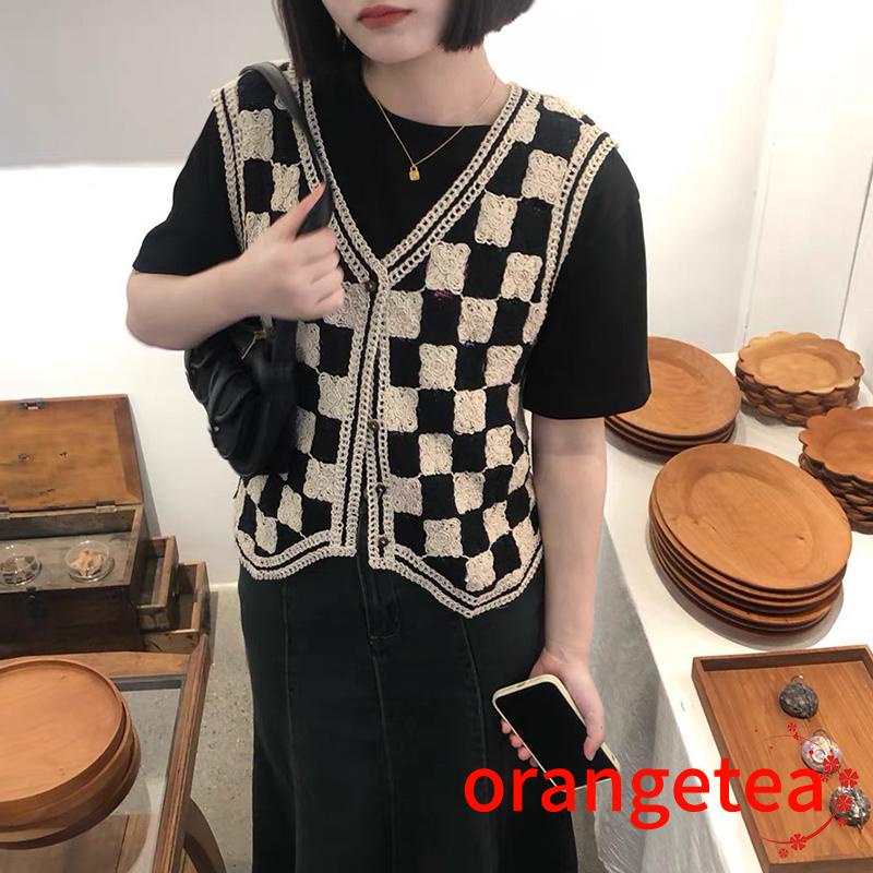 Áo khoác cardigan không tay cổ chữ v thời trang cho nữ