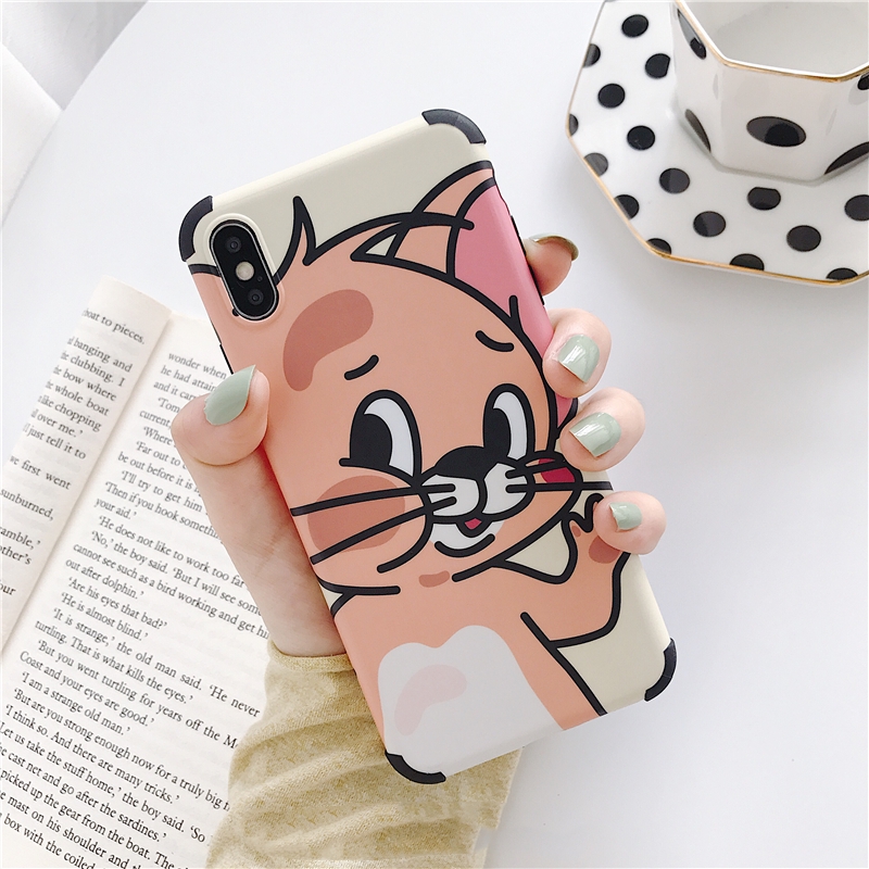 Ốp lưng iphone Tom Jerry IMD 5/5s/6/6plus/6s/6splus/7/7plus/8/8plus/x/xr/xs/11/12/pro/max/plus/promax - Awifi Case B4-3 | BigBuy360 - bigbuy360.vn