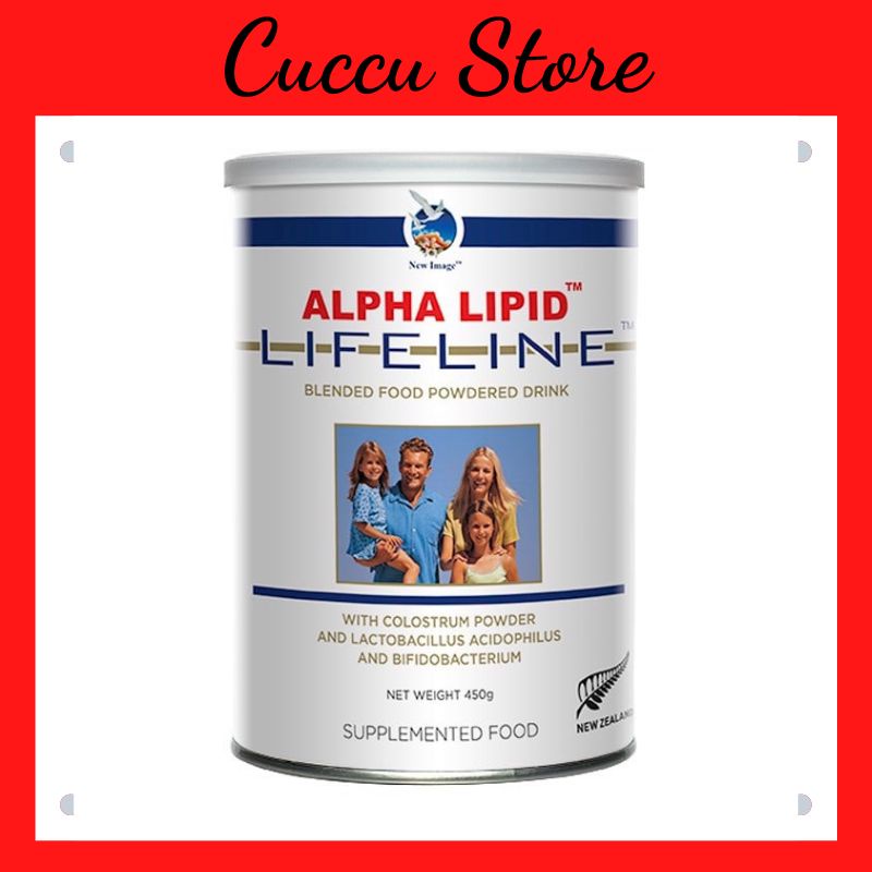 Sữa Non Alpha Lipid Lifeline 450g từ New Zealand TPCN360