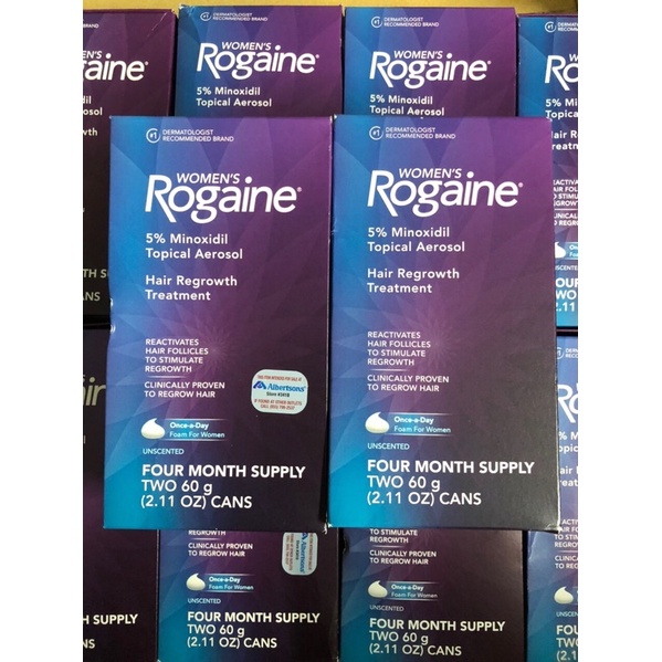 Kem mọc tóc cho nữ Rogaine Hair Regrowth Treatment Foam