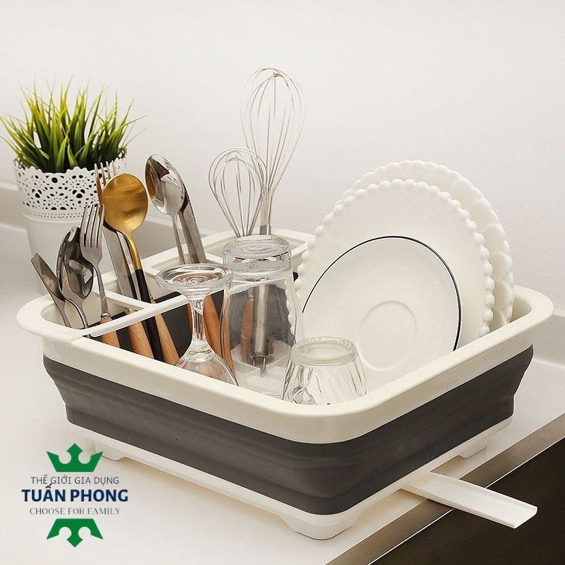 Kệ để chén đĩa thông minh có thể gập gọn. Giá đựng bát đũa siêu tiện lợi hiện đại và nhỏ gọn | BigBuy360 - bigbuy360.vn