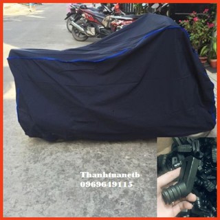 Bạt trùm xe máy không thấm nước chât đẹp - Phủ vừa xe Nhat Thinh Motobike