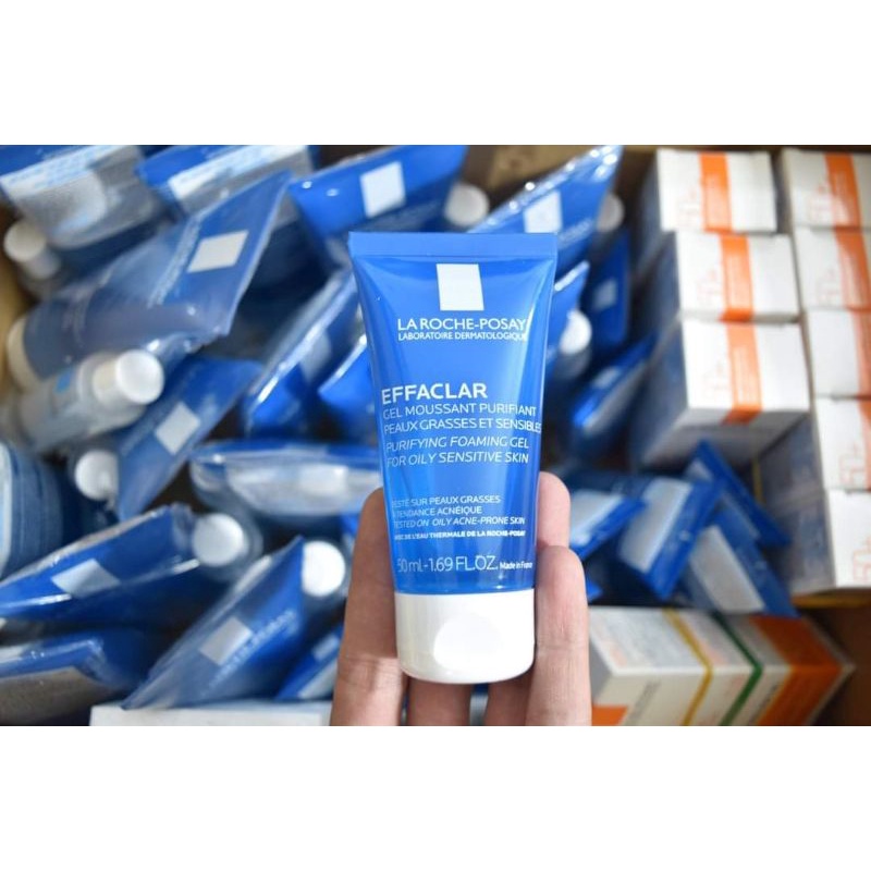 [Auth có tem phụ tiếng việt] Sữa rửa mặt da dầu mụn Effaclar La Roche Posay 50ml, 200ml | BigBuy360 - bigbuy360.vn