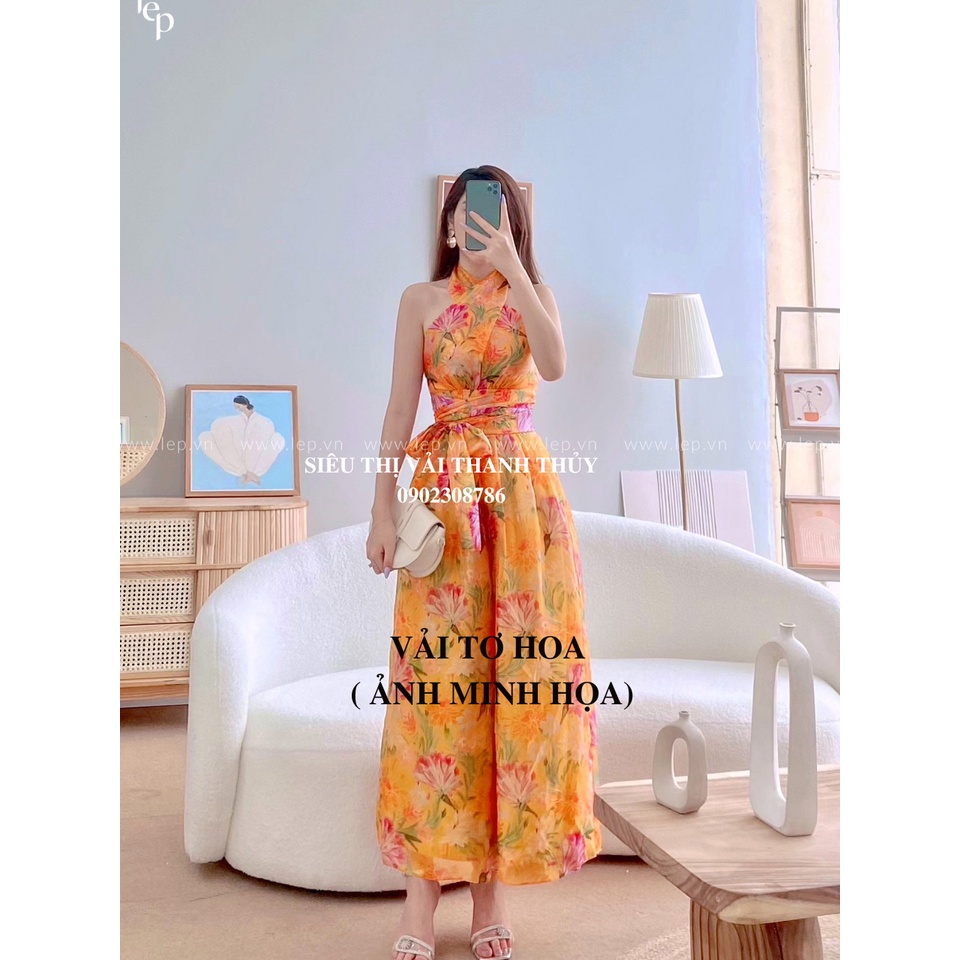 VẢI TƠ HOA - DÒNG VẢI CAO CẤP