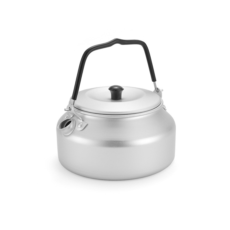 Ấm Đun Nước Siêu Nhẹ Bằng Hợp Kim Nhôm 0.8L Mang Đi Cắm Trại Tiện Dụng