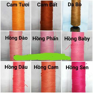 (Bảng màu 2) Sợi dệt trơn