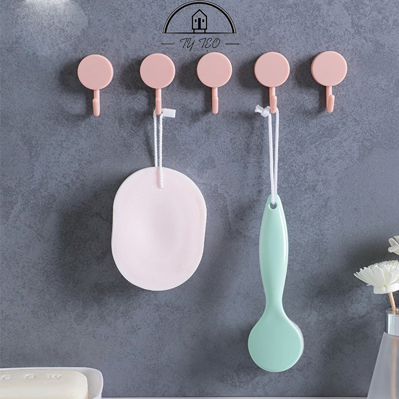Móc Treo Dán Tường Chịu Lực Siêu Dính Đa Năng- MT069, Gia Dụng Tý Tẹo