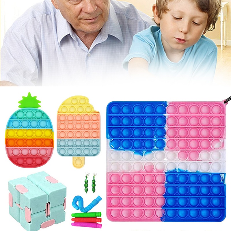 Set 30 Móc Khóa Con Quay Đồ Chơi Fidget Spinner GiúP GiảM Stress