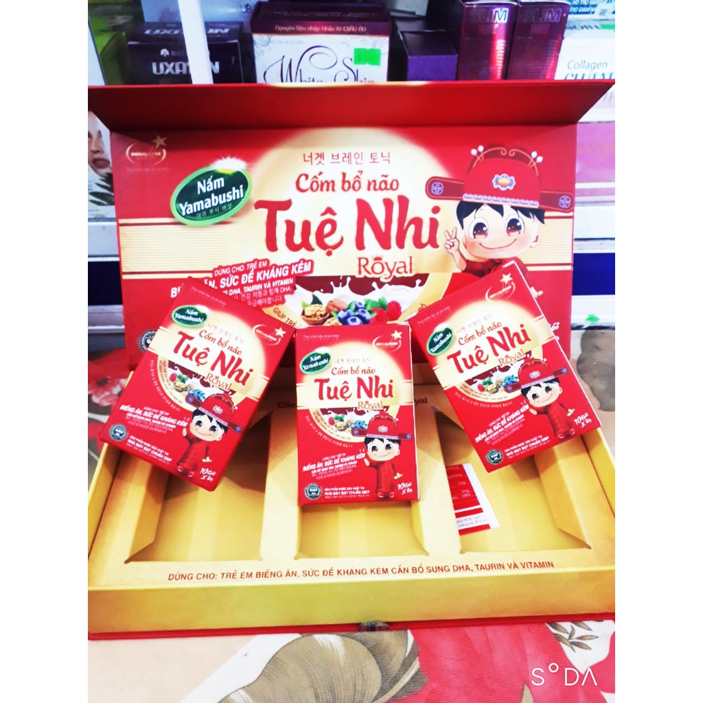 Cốm bổ não TUỆ NHI  giúp bổ sung dưỡng chất cho não, hỗ trợ ăn ngon và tăng cường sức đề kháng
