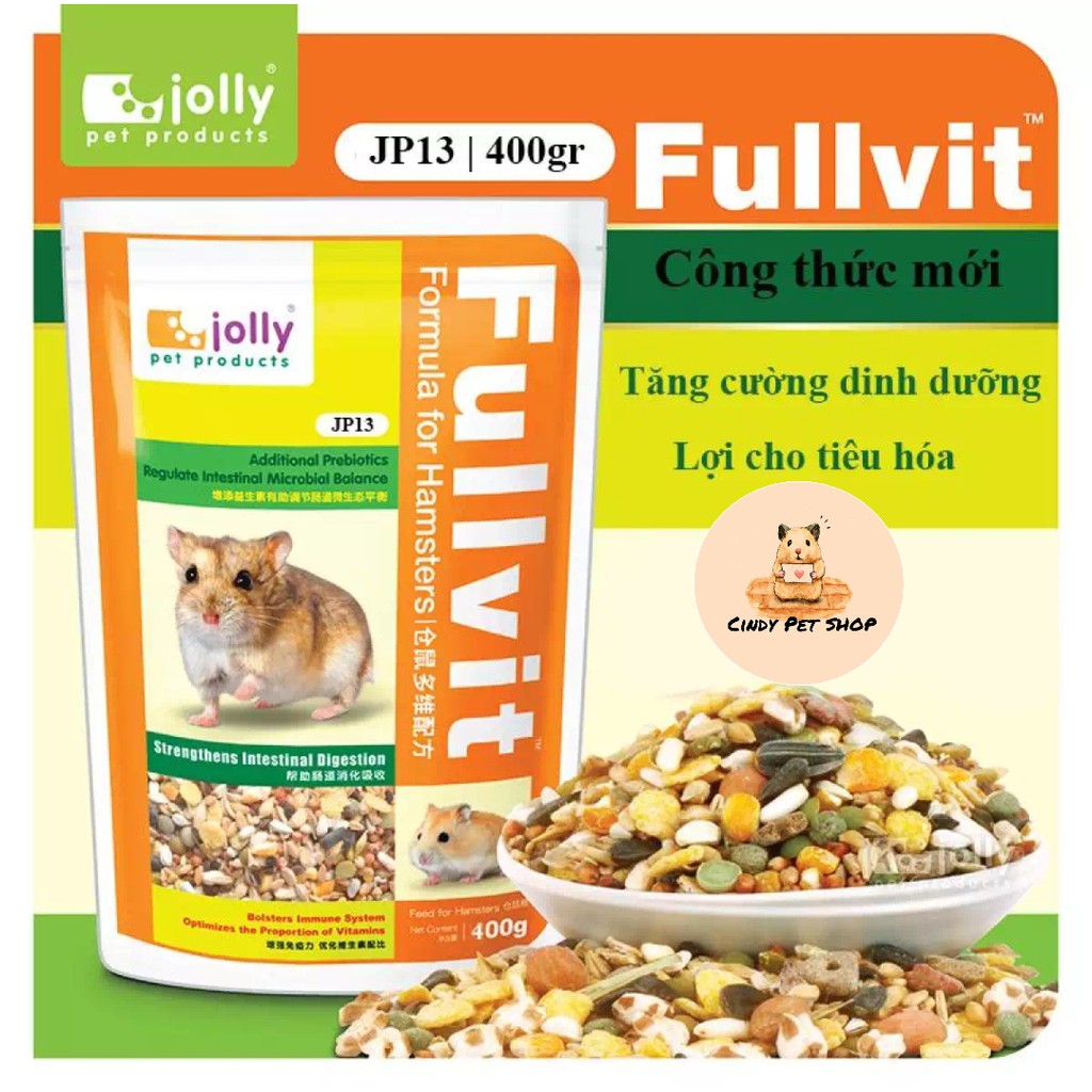 Thức ăn hỗn hợp cho Hamster Fullvit Jolly