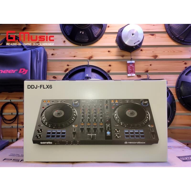 Máy DJ Controller DDJ FLX6 Pioneer DJ  tăng quà hấp dẫn  - Hàng chính hãng