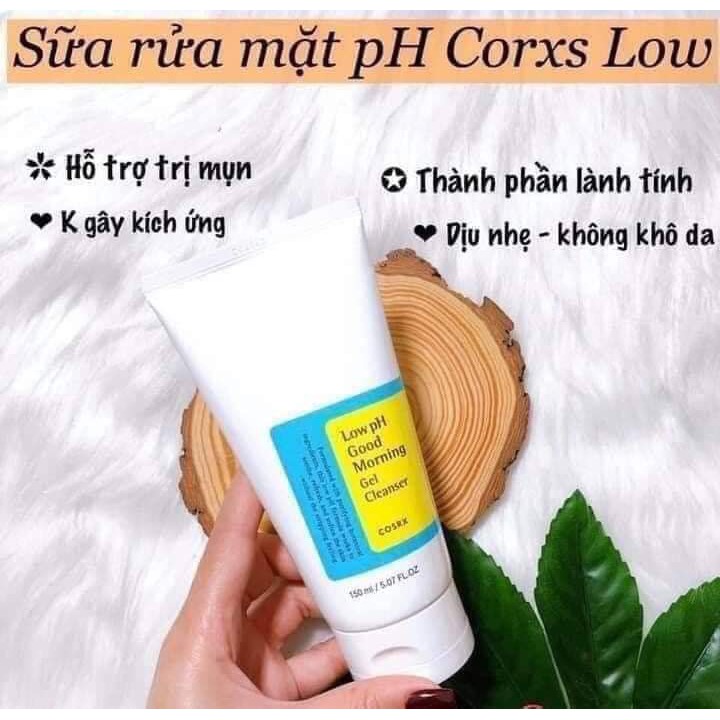 Sữa rửa mặt Cosrx Low pH Good Morning Gel Cleanser 150ml | BigBuy360 - bigbuy360.vn