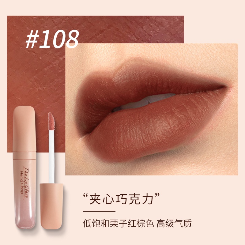 Son kem lì Hengfang dưỡng ẩm môi chống nước lâu trôi