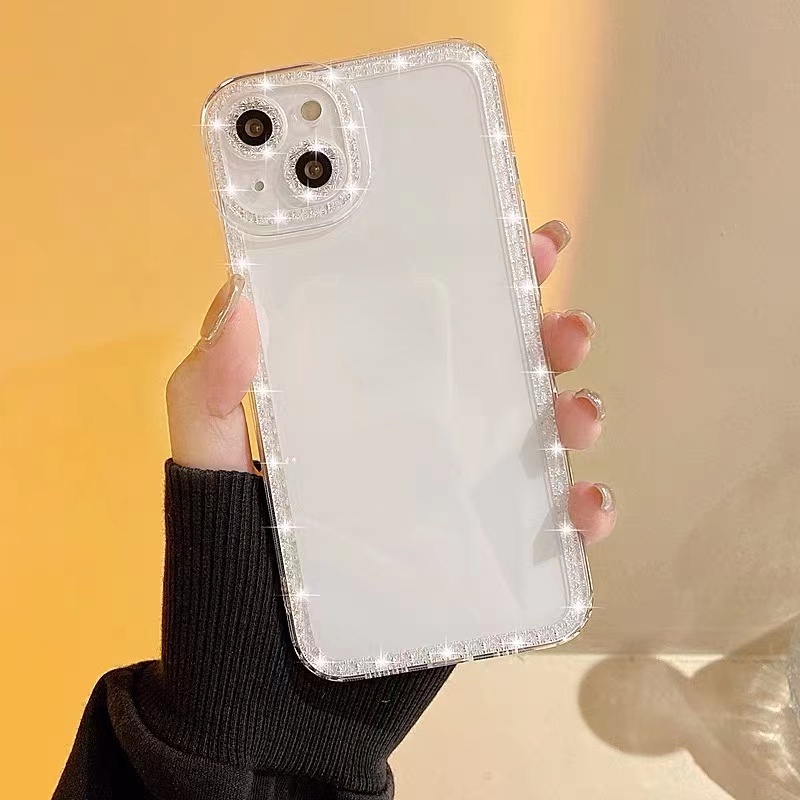 Ốp điện thoại mềm trong suốt chống sốc thời trang cho compatible for iphone 14 Pro Max 13 Pro Max 12 11Pro Max x xs xsmax xr iphone7plus