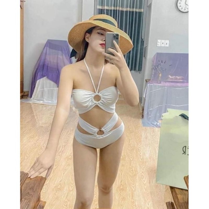 bikini đồ bơi 2 mảnh phối khoen cưc xinh