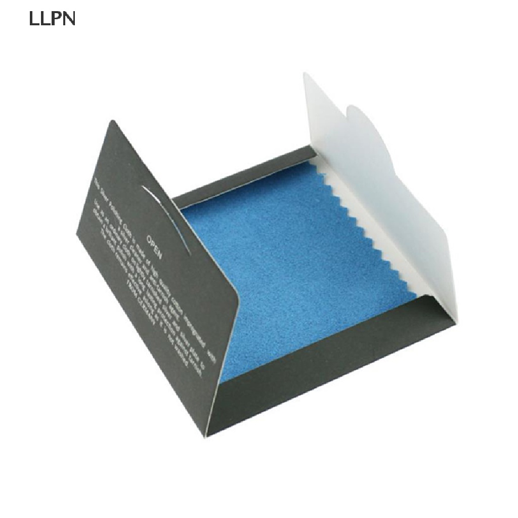 [LLPN] Set 10 Khăn Lau Đánh Bóng Trang Sức Màu Bạc Chống Xỉn Màu