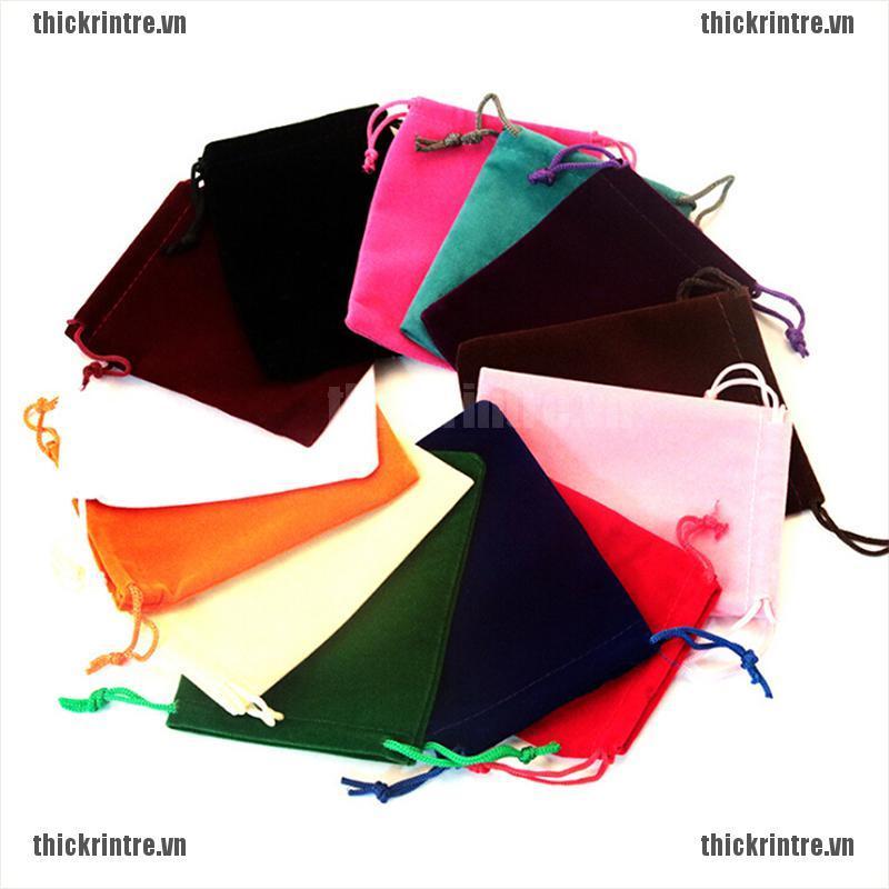 <Hot~new>10Pcs Velvet Storage Bags Wedding Favor Pouch Jewelry Packaging Gift Bag Little