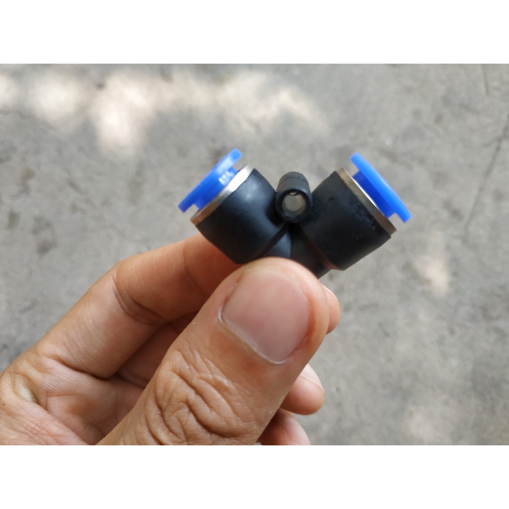 Cút nối góc vuông co nối dành cho ống 8mm ống 8ly dùng trong phun sương hệ thống tưới khí nén - MHL