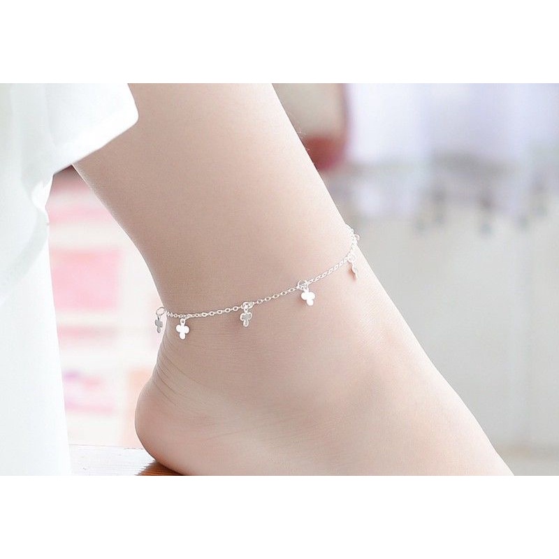 Lắc chân nữ bạc 925 vĩnh viễn bảo hành
