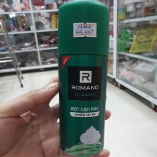 BỌT CẠO RÂU ROMANO CLASSIC 175ML_DA MỀM CẠO ÊM