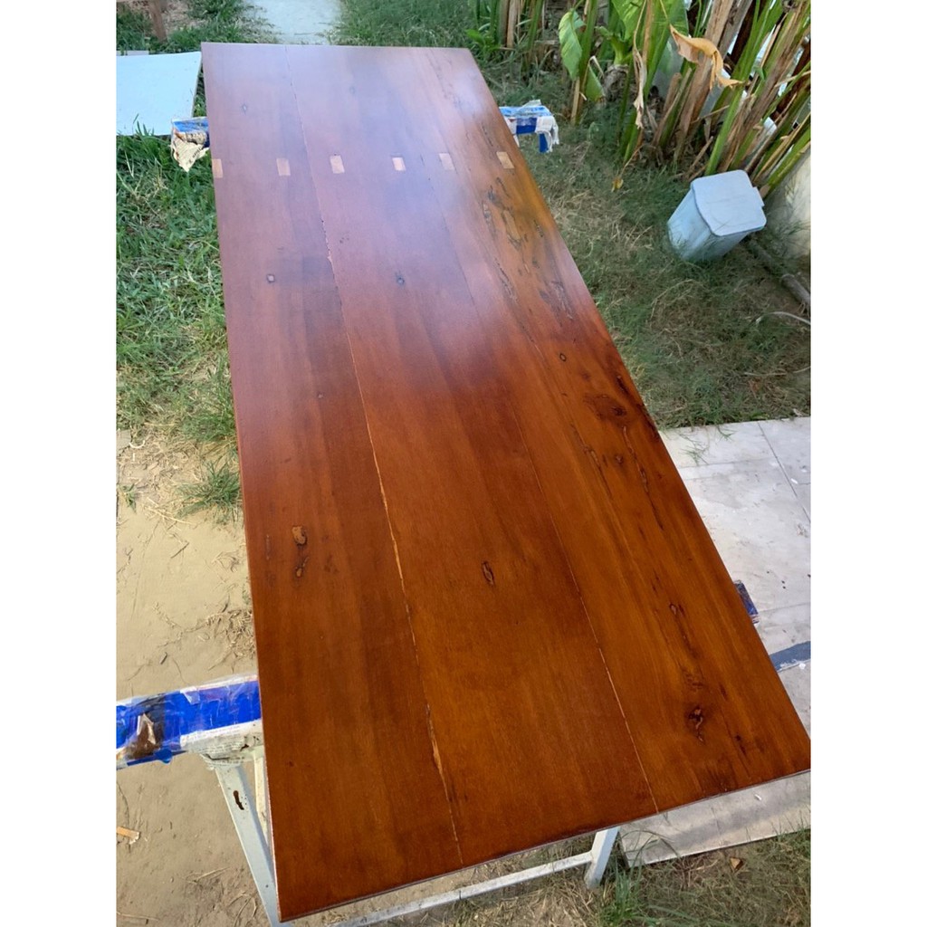 Sơn hoàn thiện gỗ ngoại thất, không dung môi, không phai màu, nhẹ mùi, hệ nước - Lotus Woodstain finish ngoại thất