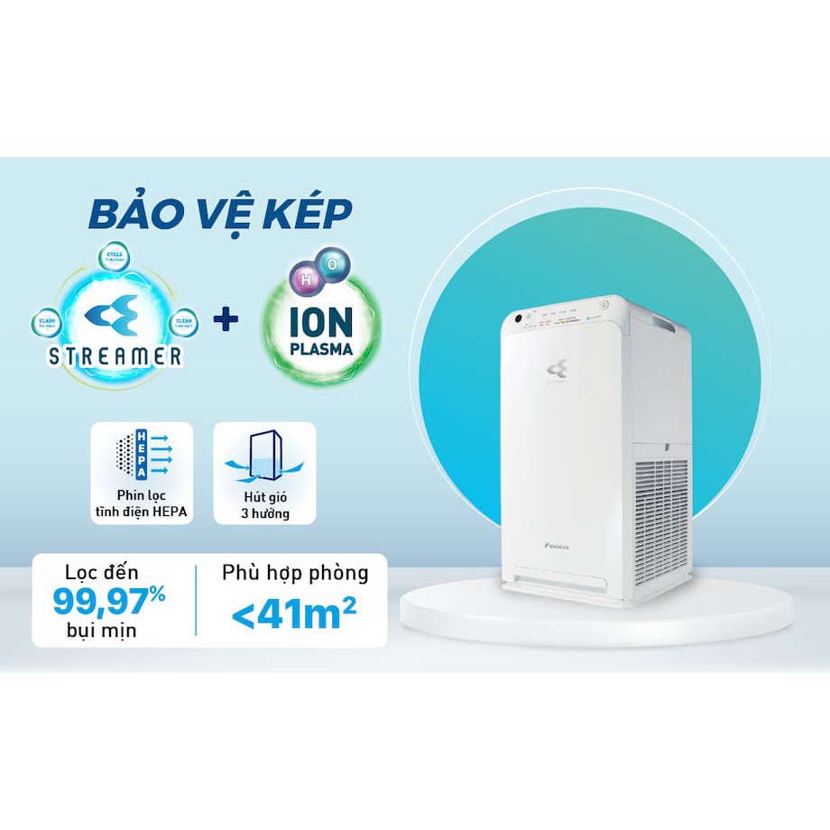 Máy lọc không khí Daikin MC55UVM6-7 - Hàng chính hãng