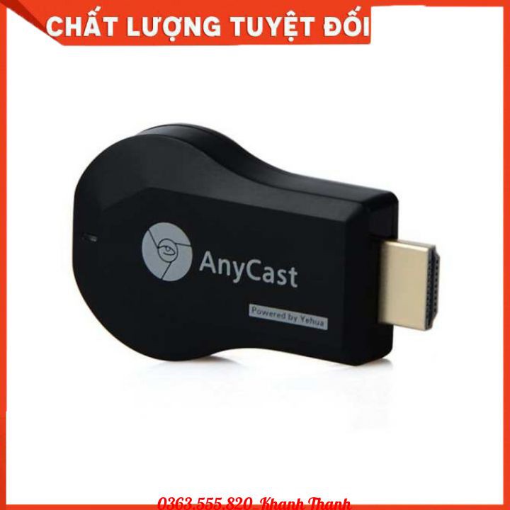 Anycast M4 Plus – HDMI không dây – Kết nối điện thoại với tivi - Tốc Độ Kết Nối Siêu Nhanh (Dùng cho android/IOS)