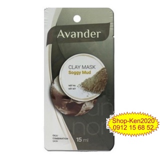 Mặt nạ đất sét Avander clay mask 15ml