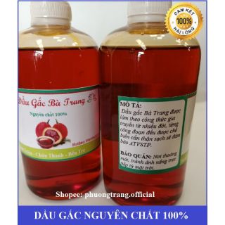 [SIÊU SALE] 3 Lít Dầu Gấc Nguyên chất 100% Hàng Sẵn Mới Nấu