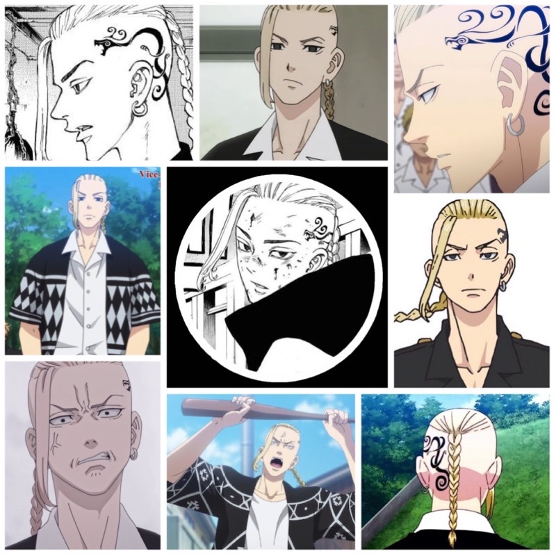Sticker Ken Ryuguji 31 cái ép lụa khác nhau/ hình dán anime tokyo revengers takemichi