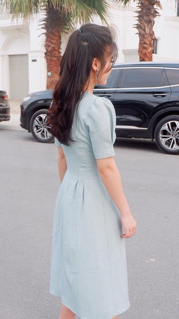 [Free Ship] Váy Ly eo hoa ngực kèm ảnh thật VLS0121043 | BigBuy360 - bigbuy360.vn