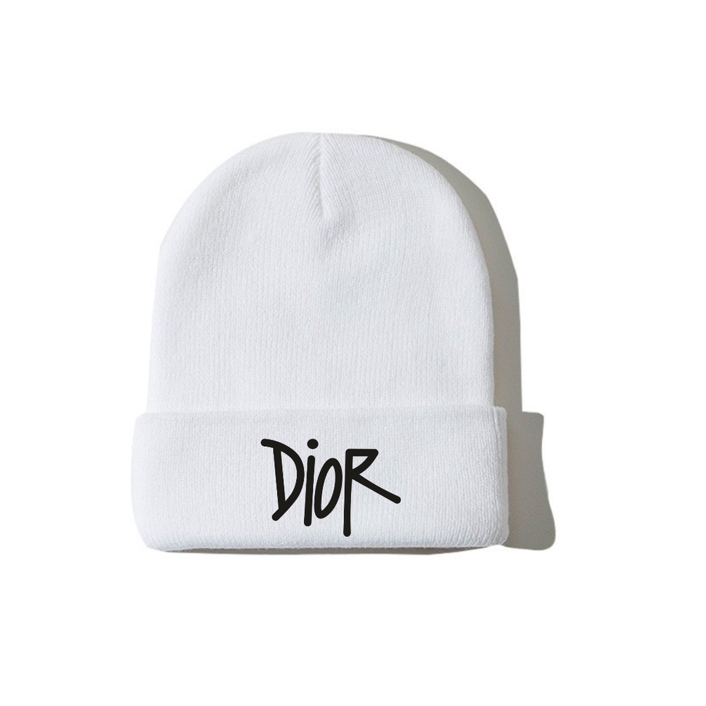 Nón len dior trắng Karik