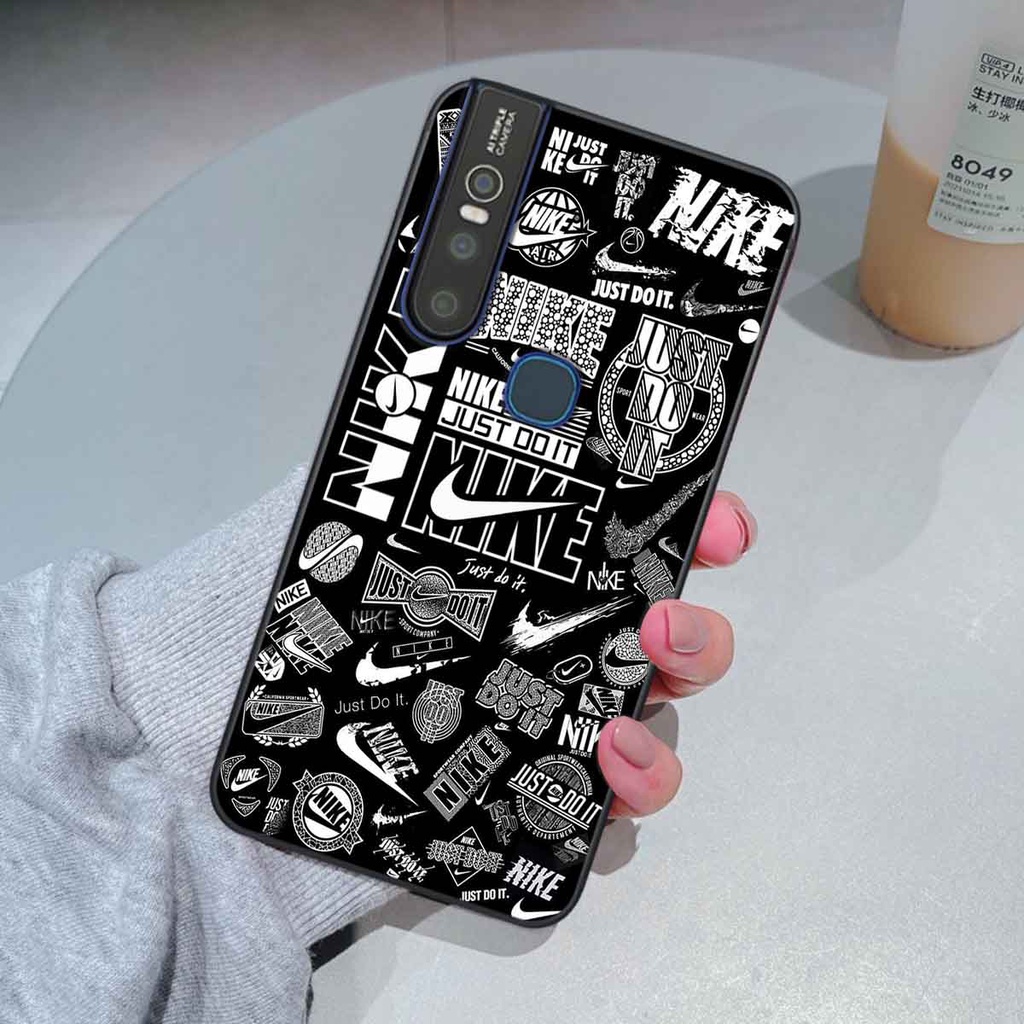 Ốp Vivo V15 / V15 Pro in hình thương hiệu L.V, N.I.K.E cá tính, đẳng cấp
