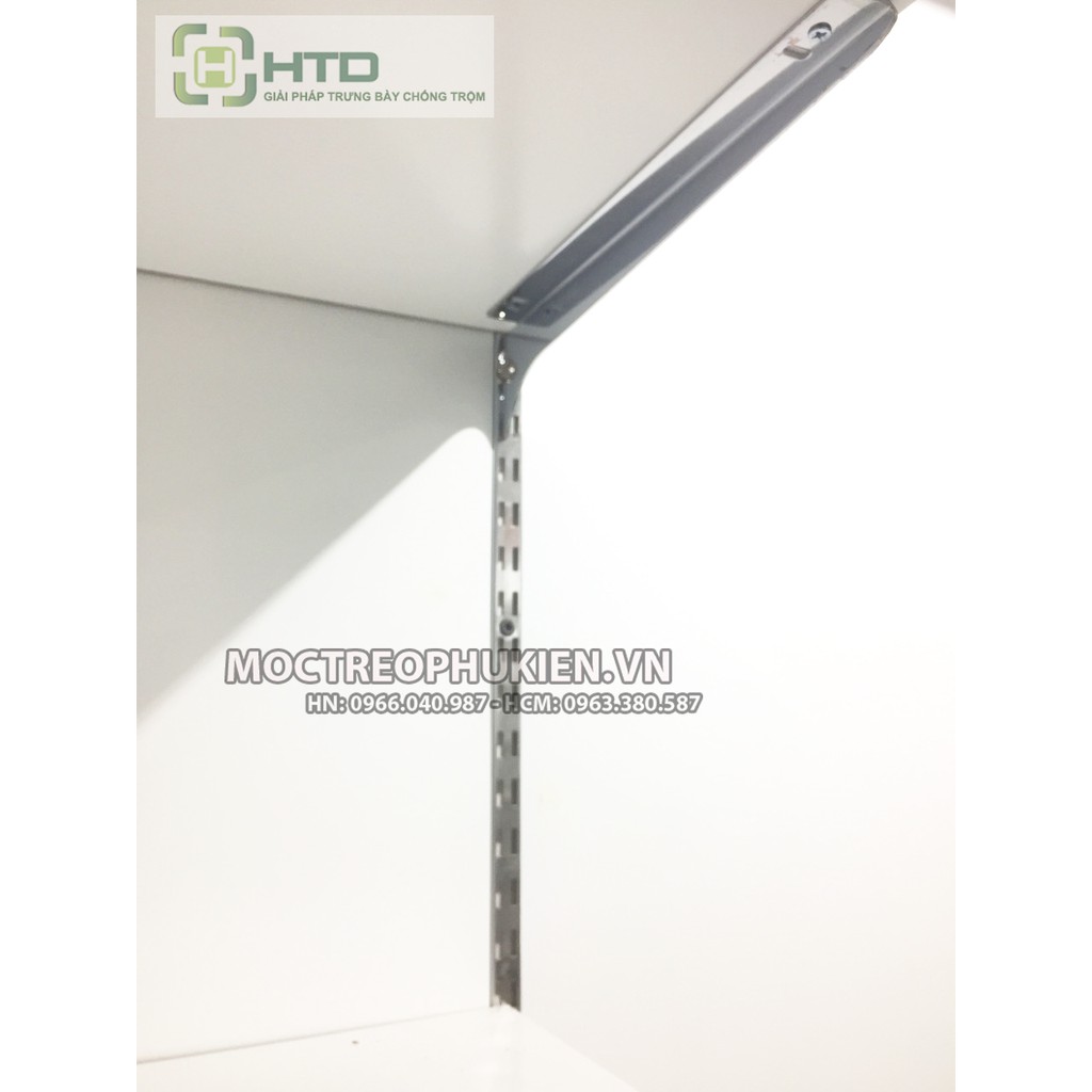 Thanh ray gắn tường A2, thanh ray inox, giá thanh ray