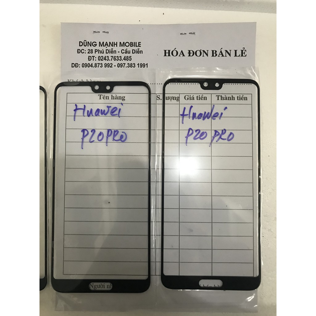 Mặt kính huawei P20pro