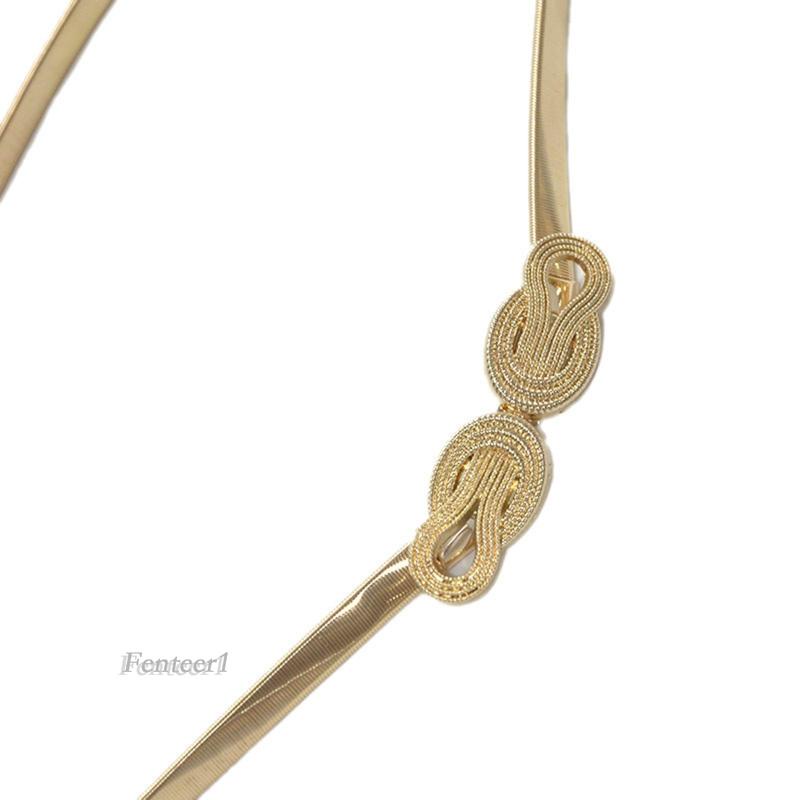 Thắt Lưng Co Giãn Phối Kim Loại Mỏng 1 Kiểu Cho Cô Dâu