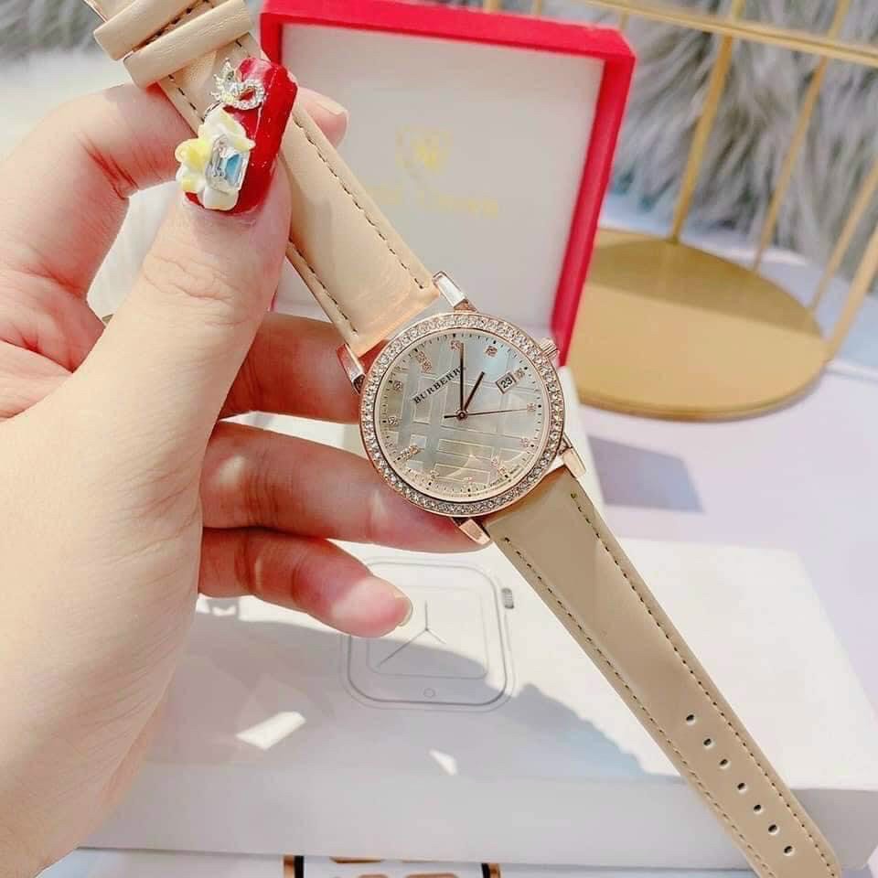 Đồng hồ nữ bbr mầu nud siêu hot, , Đồng hồ thời trang cao cấp bản đẹp