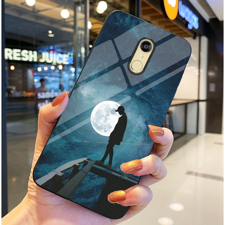 Ốp Lưng XIAOMI REDMI 5 PLUS Ốp kính bóng cao cấp Phi Hành Gia