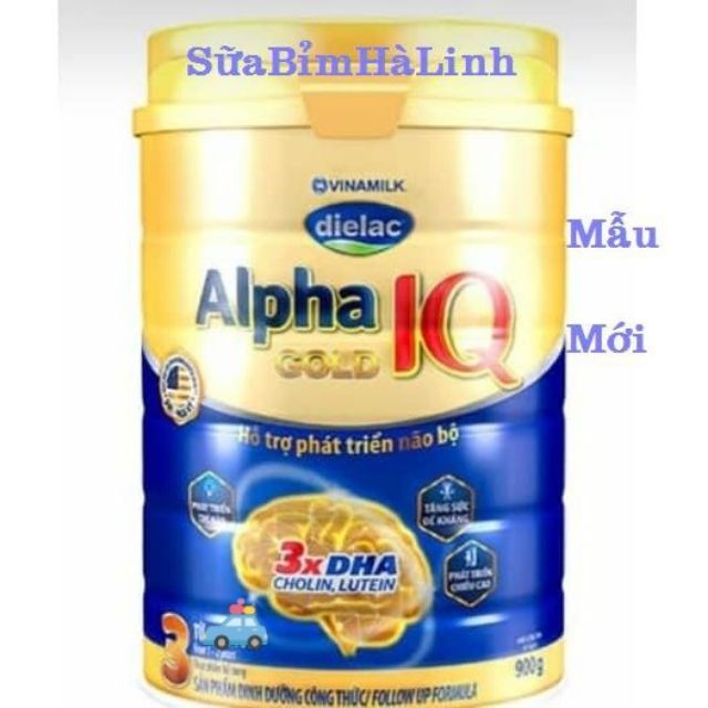 Sữa Dielac Alpha Gold 3 900g [Date 2023]