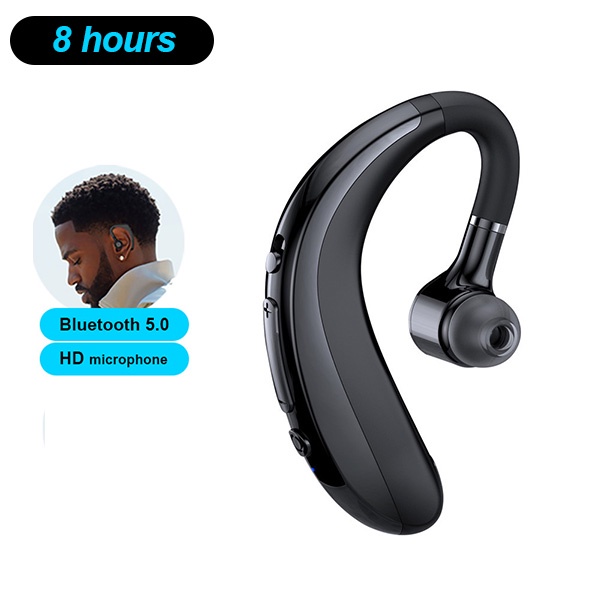 Tai Nghe bluetooth Không Dây Móc Tai Có Mic hd Chống Thấm Nước Cho Tất Cả Các Dòng Điện Thoại Thông Minh