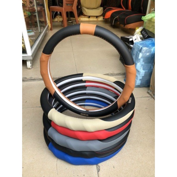Bọc vô lăng CAO CẤP SPARCO- HÀNG CHÍNH HÃNG